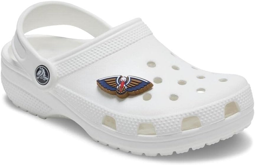 image:imageCrocs UnisexAdult Jibbitz Shoe Charms NBA Basketball Team Shoe Charm Singles Sports Charms for Boys and GirlsNew Orleans Pelicans