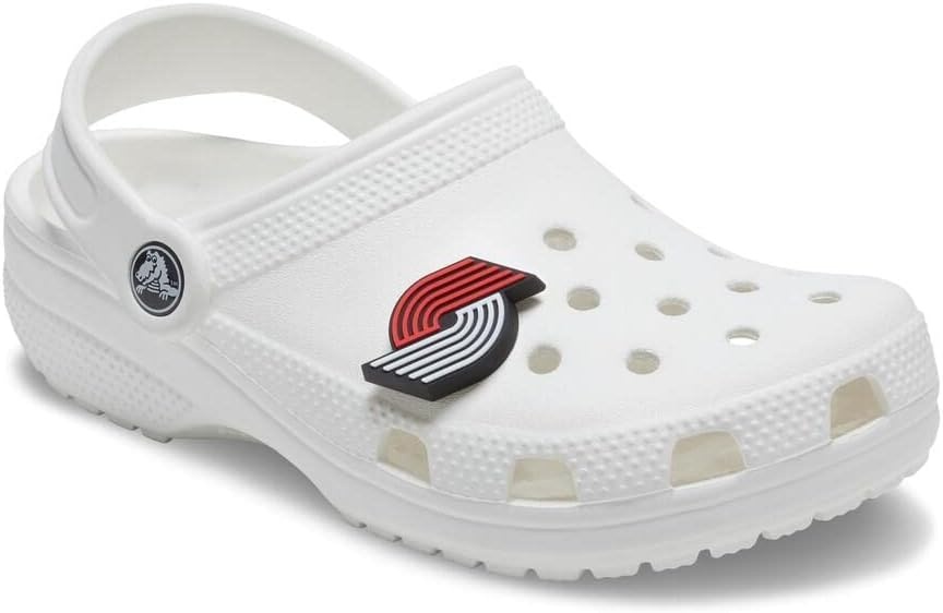 image:imageCrocs UnisexAdult Jibbitz Shoe Charms NBA Basketball Team Shoe Charm Singles Sports Charms for Boys and GirlsPortland Trailblazers