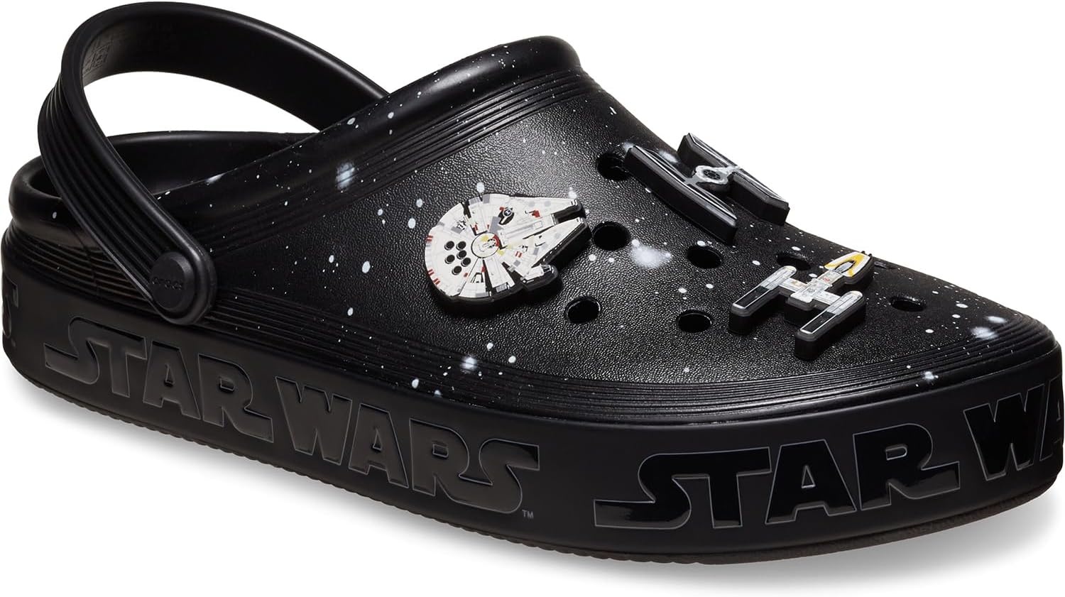 image:imageCrocs UnisexAdult Star Wars Off Court Clog Slip On Shoes for Men and WomenBlack