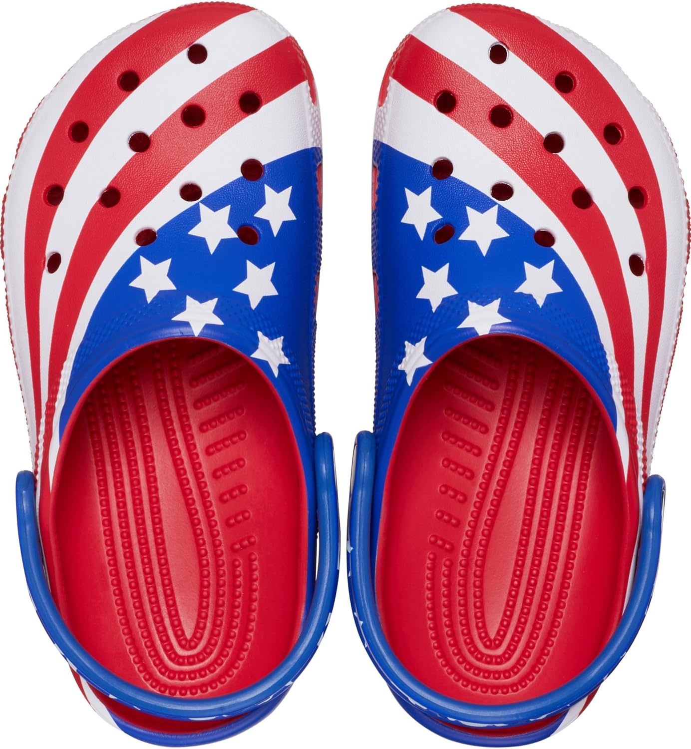 image:imageCrocs UnisexChild Classic American Flag Clogs ToddlerLittle KidBig KidMulti