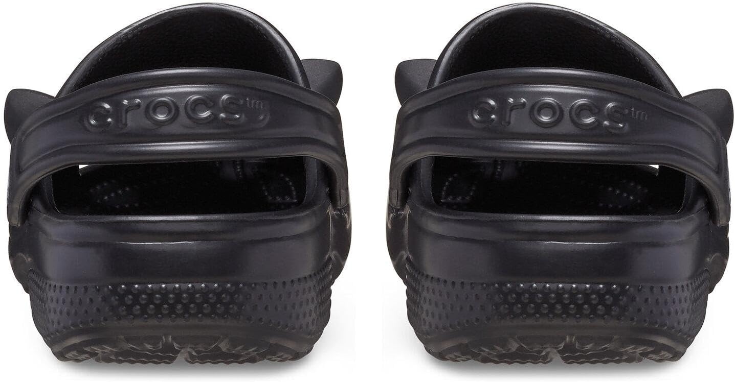 image:imageCrocs UnisexChild Classic Glow in the Dark Clogs Little KidBig KidBlack Cat