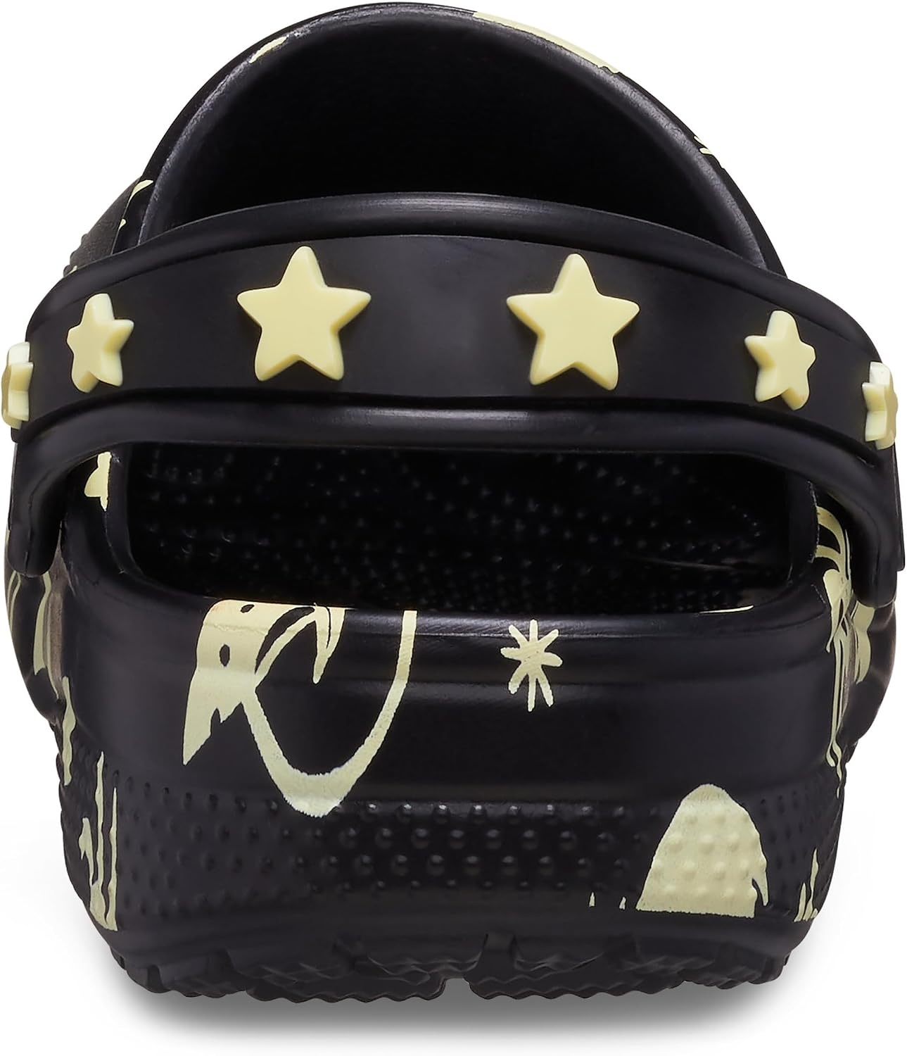 image:imageCrocs UnisexChild Classic Glow in the Dark Clogs Little KidBig KidBlack Space