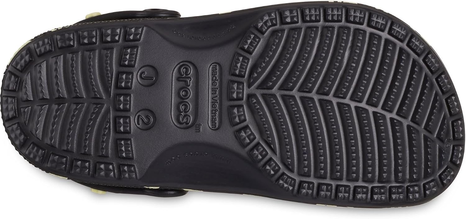 image:imageCrocs UnisexChild Classic Glow in the Dark Clogs Little KidBig KidBlack Space