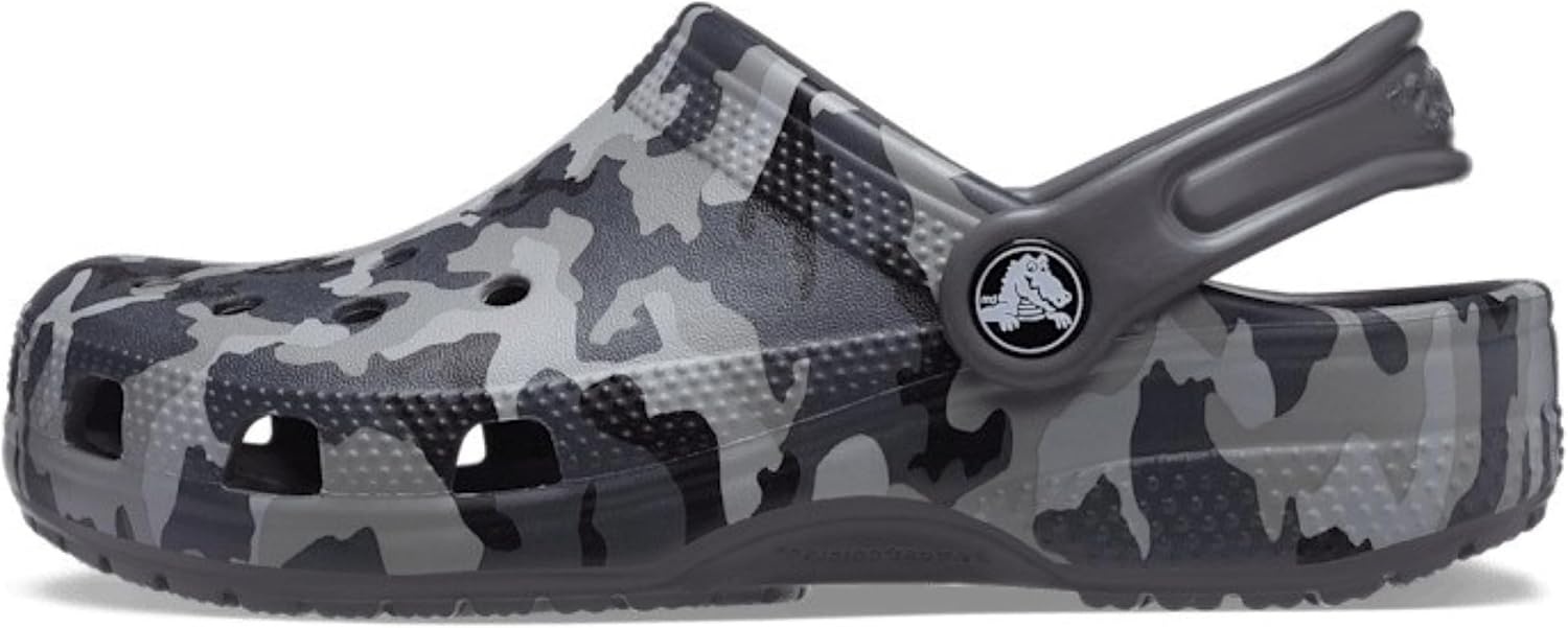 image:imageCrocs UnisexChild Classic Graphic ClogBlackGrey