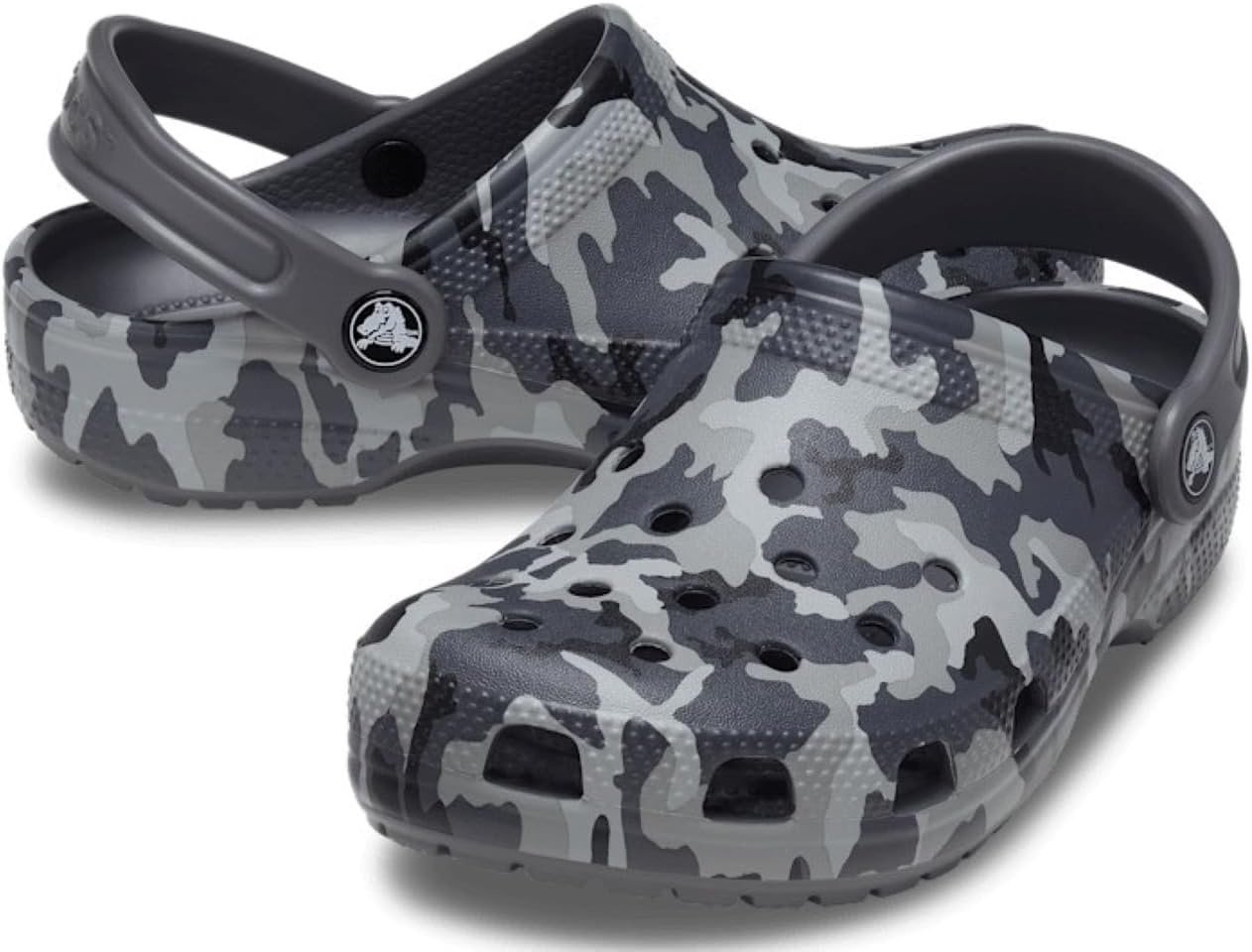 image:imageCrocs UnisexChild Classic Graphic ClogBlackGrey