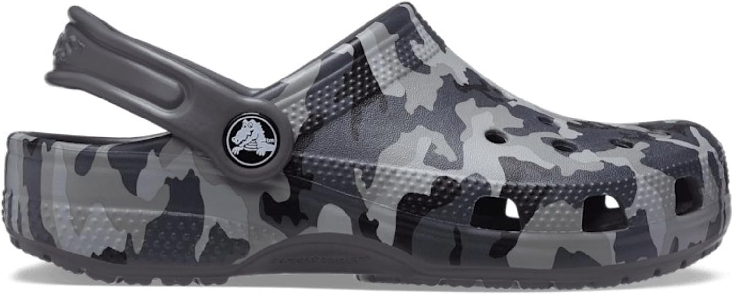 image:imageCrocs UnisexChild Classic Graphic ClogBlackGrey