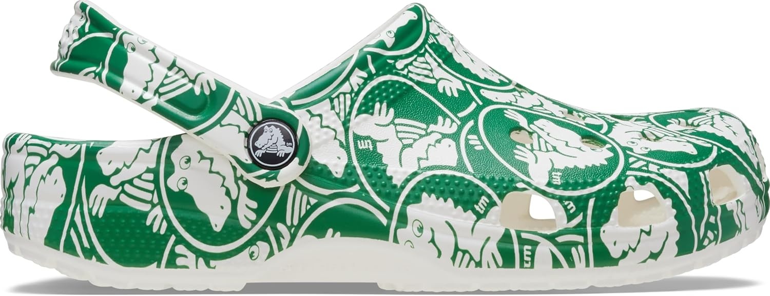 image:imageCrocs UnisexChild Classic Graphic ClogGreen Ivy