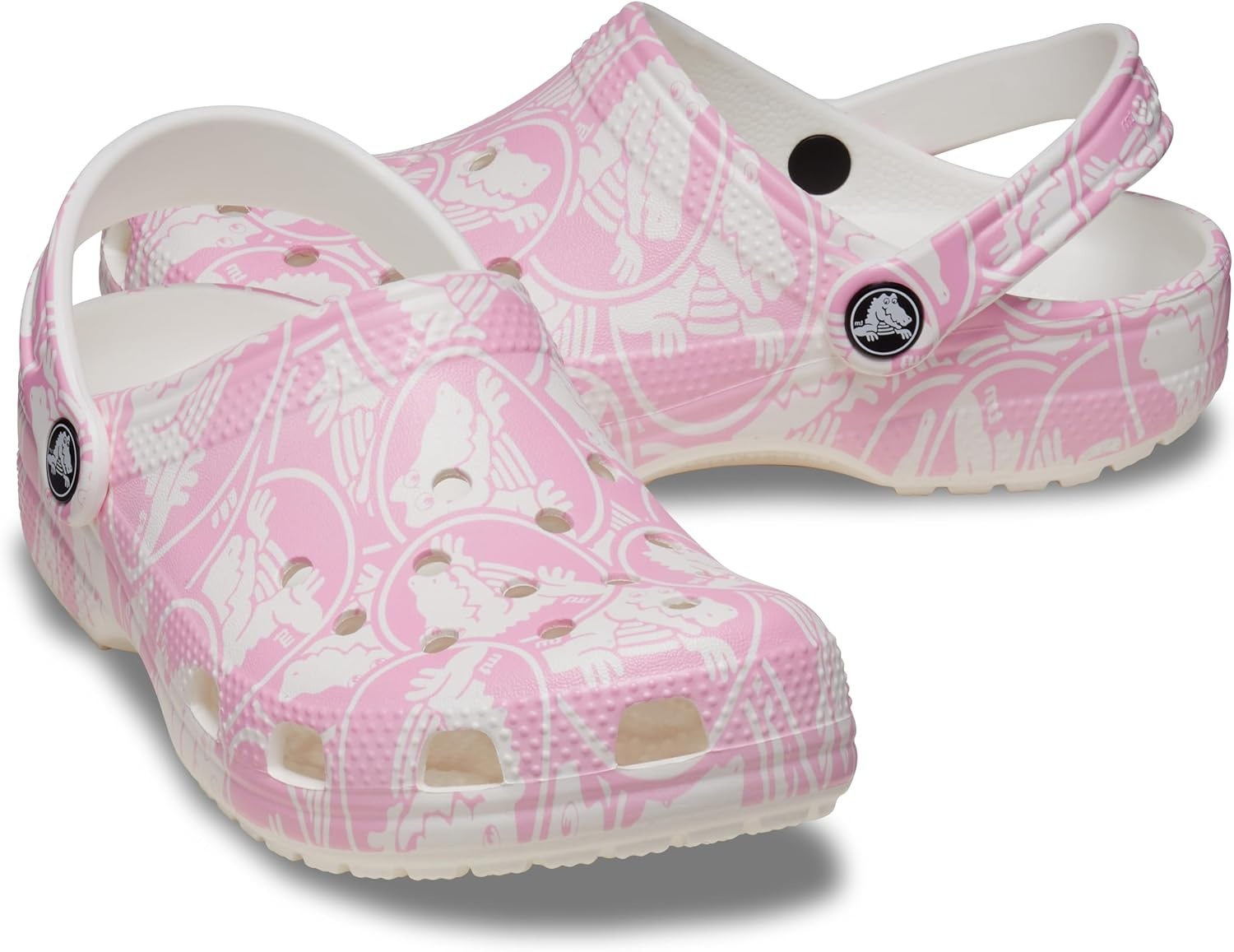 image:imageCrocs UnisexChild Classic Graphic ClogPink Tweed