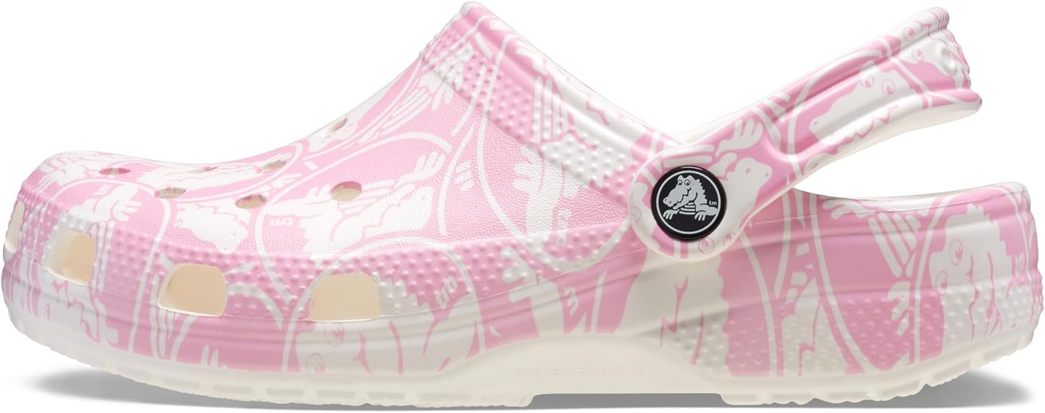 image:imageCrocs UnisexChild Classic Graphic ClogPink Tweed