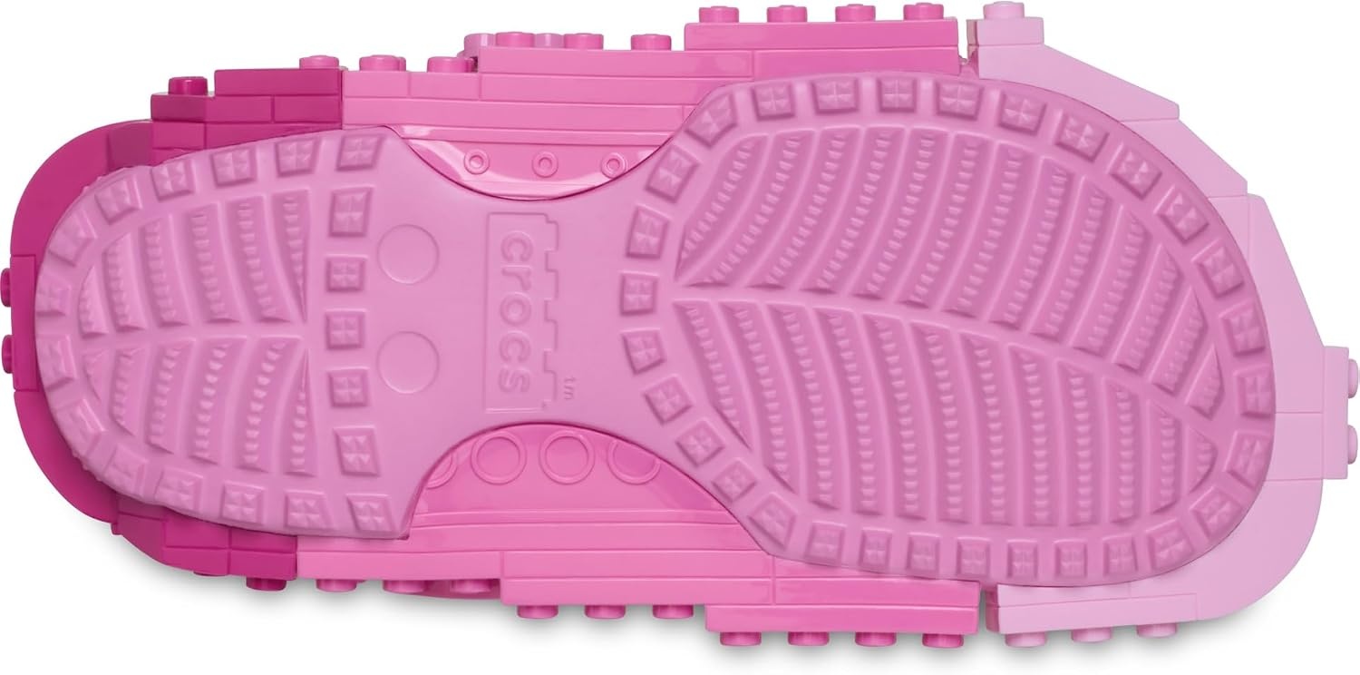 image:imageCrocs UnisexChild Classic LEGO System Clogs LEGO Shoes for KidsTaffy Pink