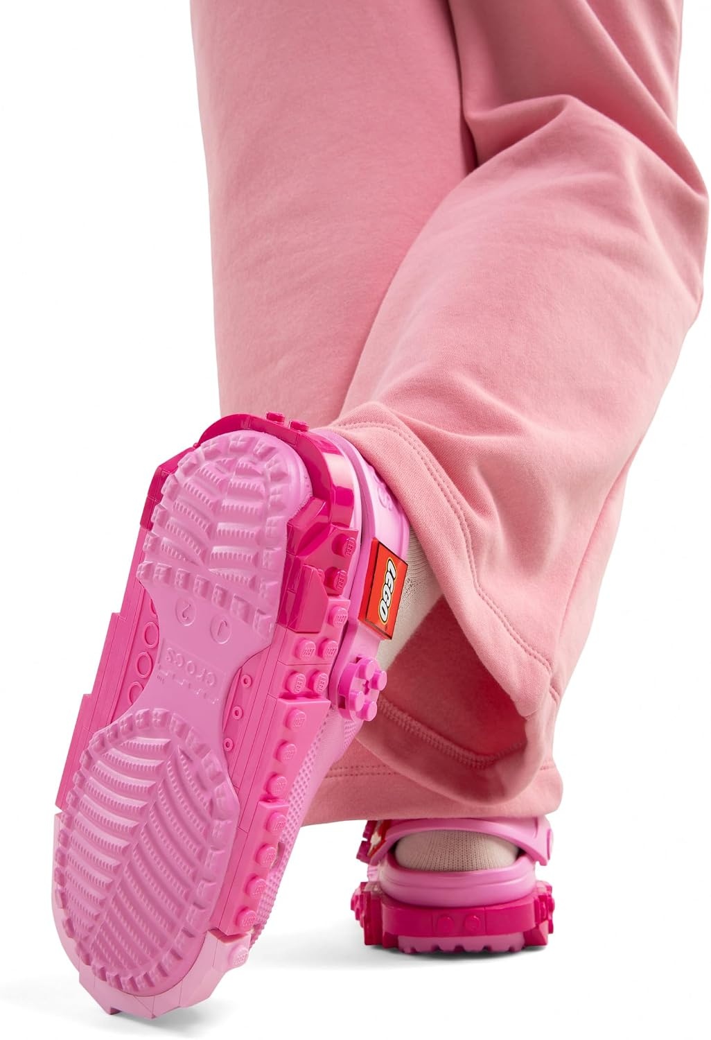image:imageCrocs UnisexChild Classic LEGO System Clogs LEGO Shoes for KidsTaffy Pink