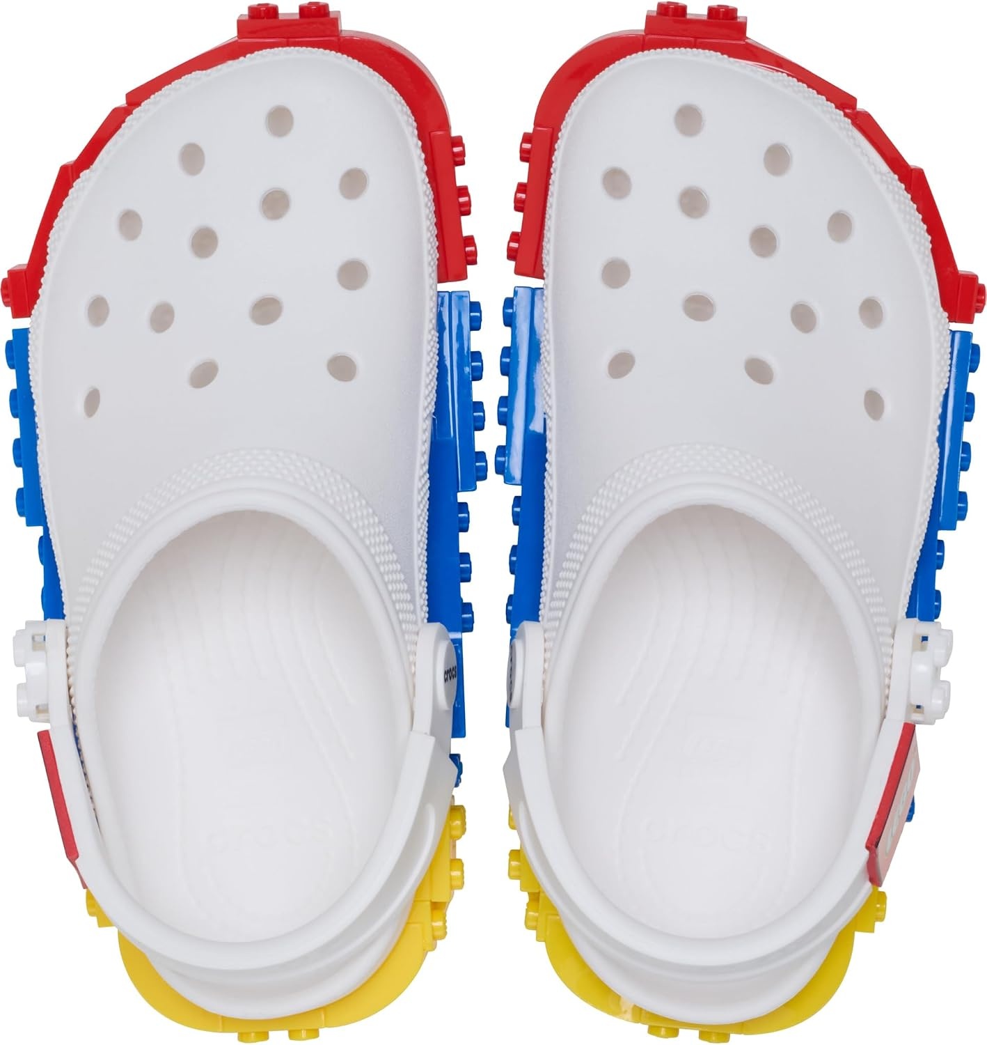 image:imageCrocs UnisexChild Classic LEGO System Clogs LEGO Shoes for KidsWhite