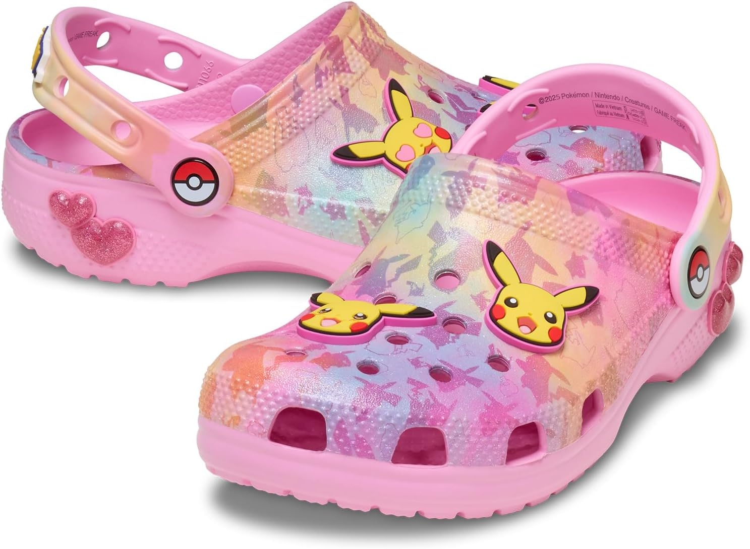 image:imageCrocs UnisexChild Classic Pokemon Clogs Kids and Toddler ShoesPink Pikachu