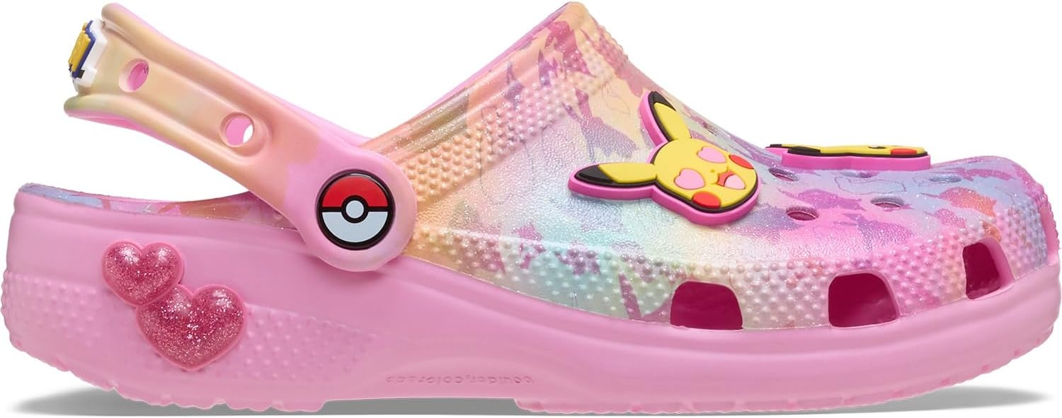 image:imageCrocs UnisexChild Classic Pokemon Clogs Kids and Toddler ShoesPink Pikachu
