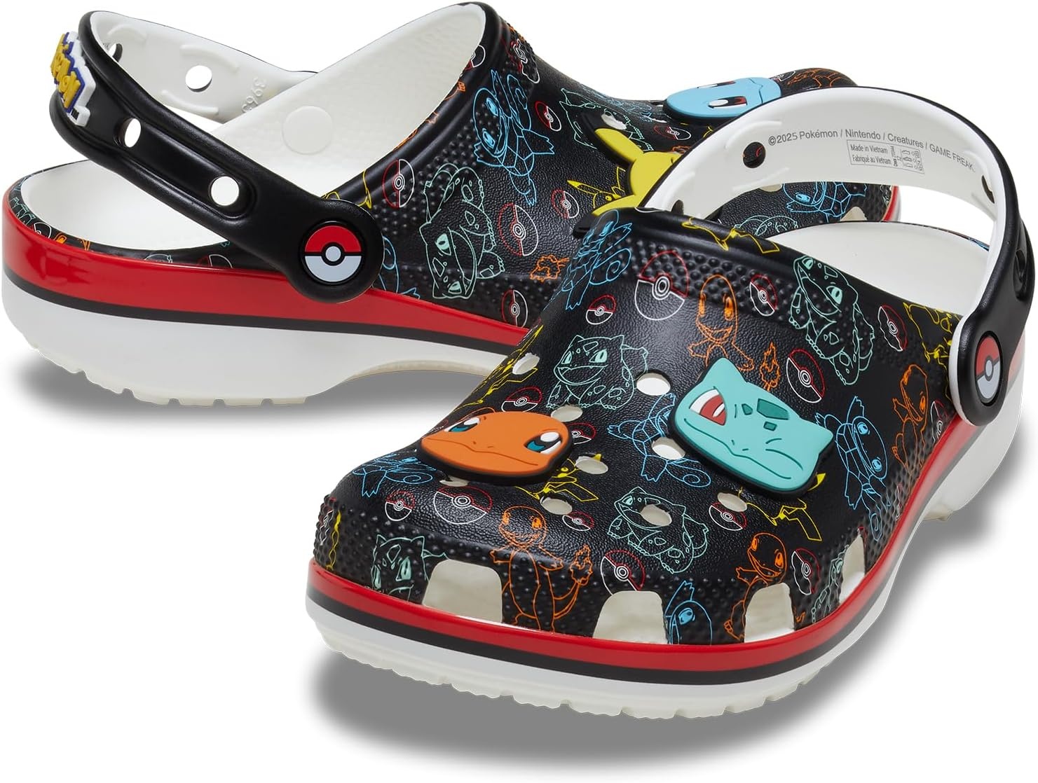 image:imageCrocs UnisexChild Classic Pokemon Clogs Kids and Toddler ShoesPokemon Print