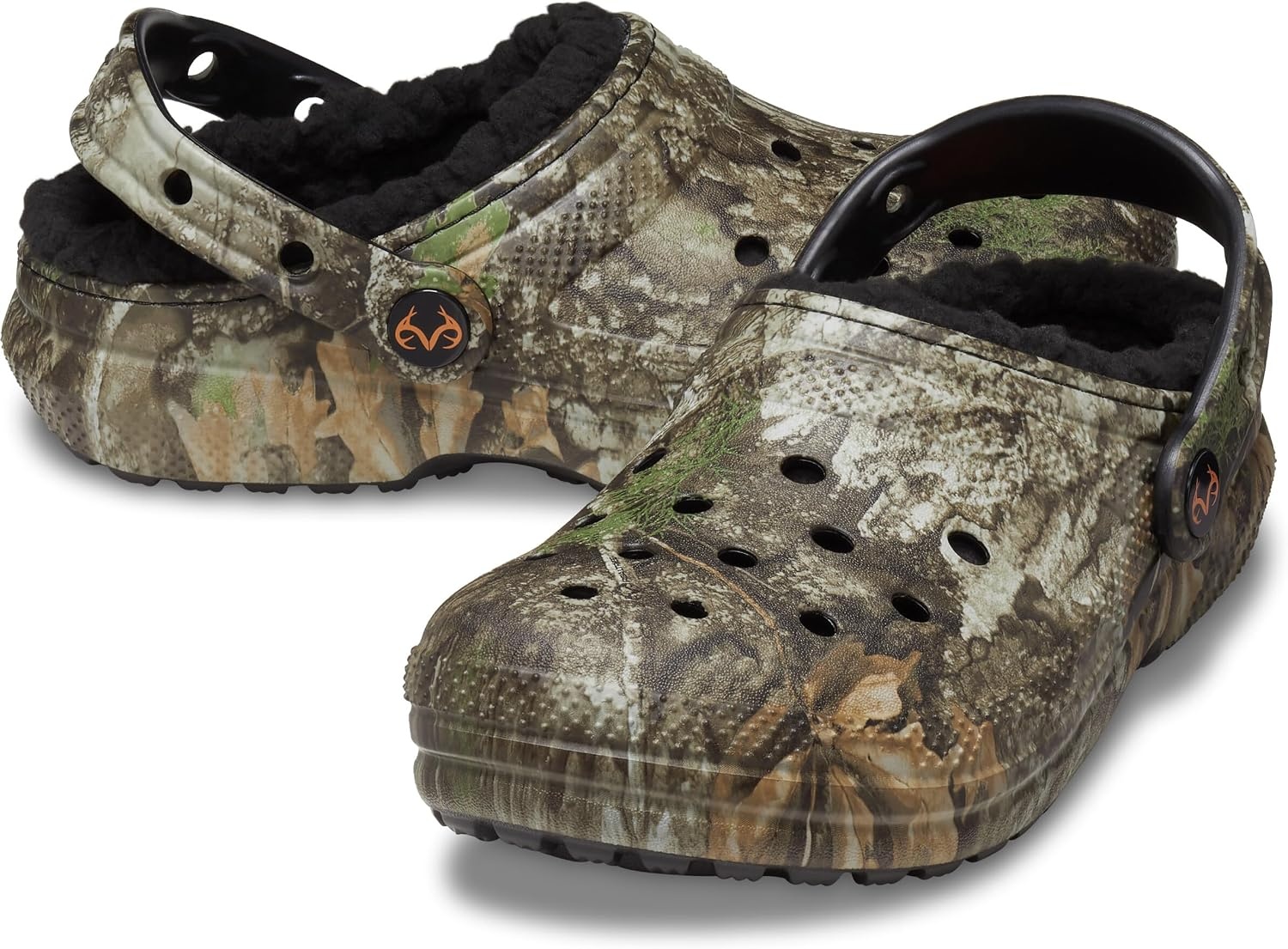 image:imageCrocs UnisexChild Classic Realtree Lined ClogKhakiMulti