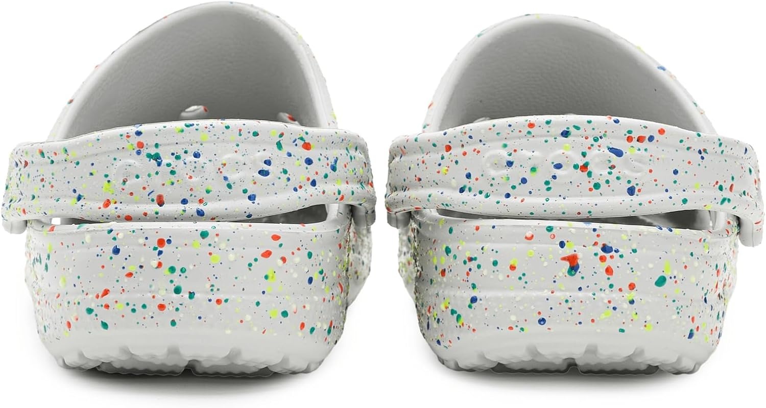 image:imageCrocs UnisexChild Classic Watercolor Marbled ClogAtmosphereMulti Glow