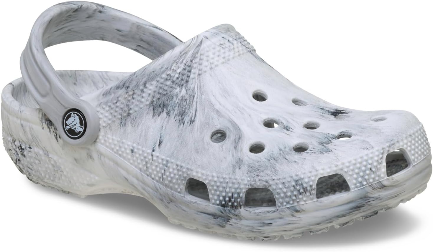 image:imageCrocs UnisexChild Classic Watercolor Marbled ClogGrey