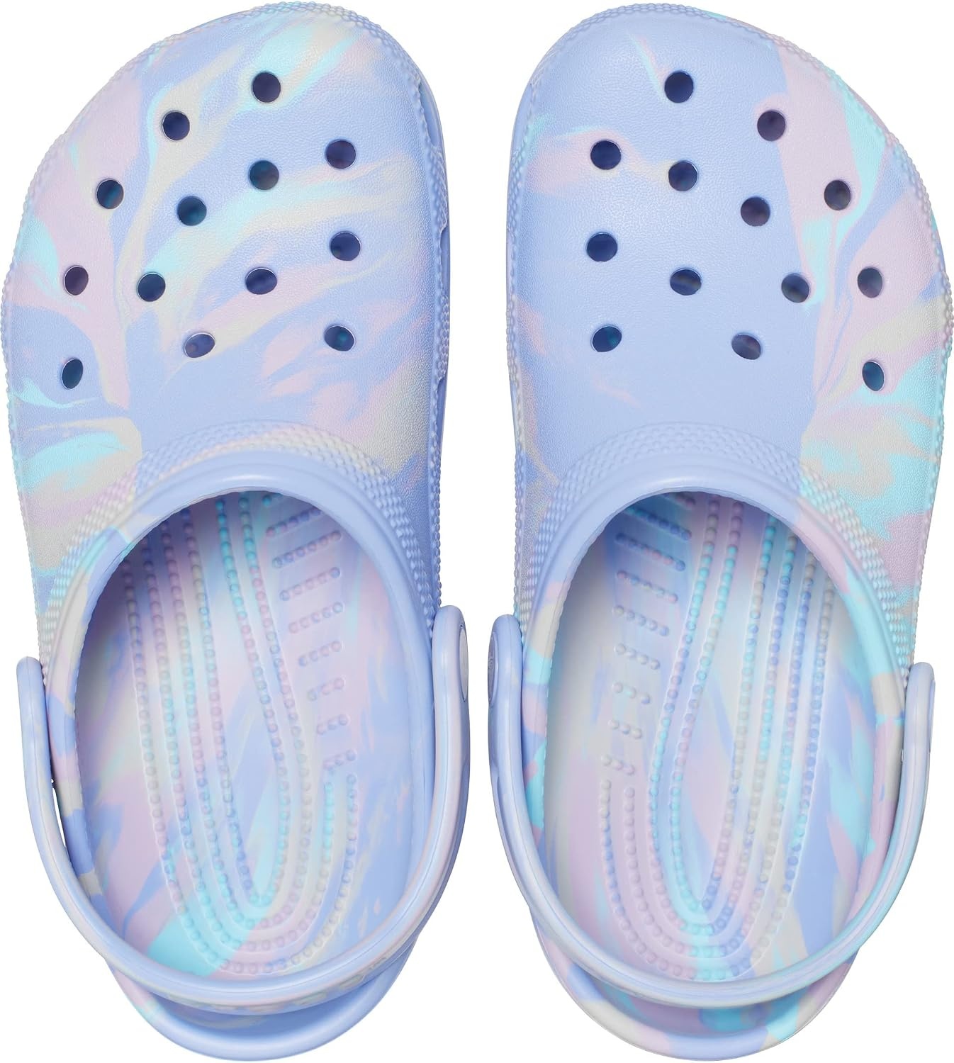 image:imageCrocs UnisexChild Classic Watercolor Marbled ClogMoon JellyMulti
