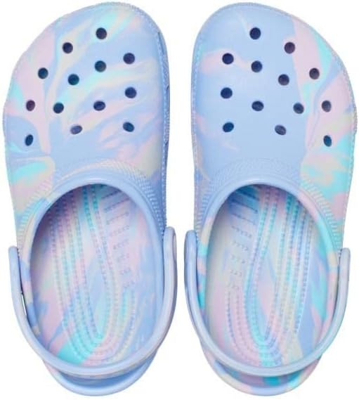 image:imageCrocs UnisexChild Classic Watercolor Marbled ClogMoon JellyMulti
