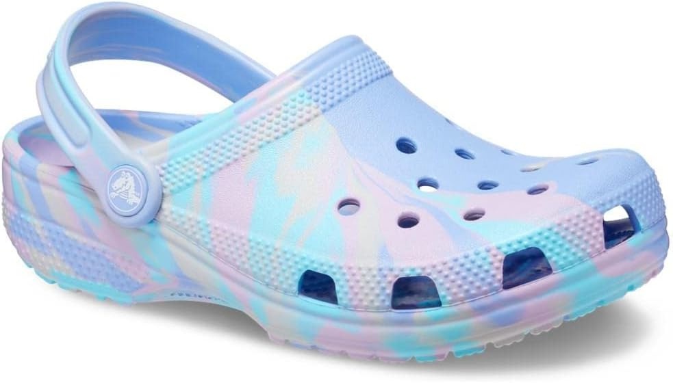 image:imageCrocs UnisexChild Classic Watercolor Marbled ClogMoon JellyMulti