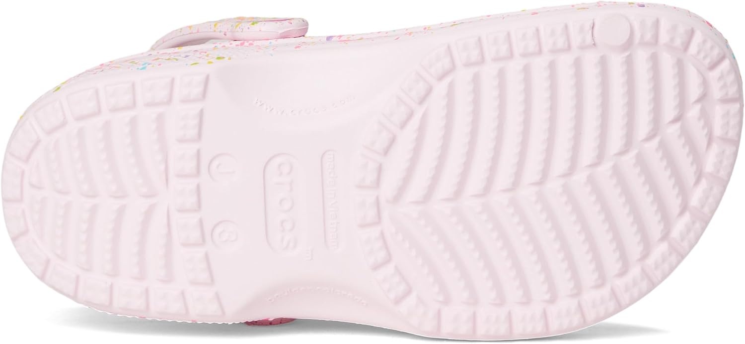 image:imageCrocs UnisexChild Classic Watercolor Marbled ClogPink MilkMulti