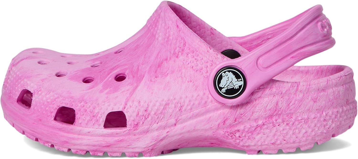 image:imageCrocs UnisexChild Classic Watercolor Marbled ClogPink Swirl