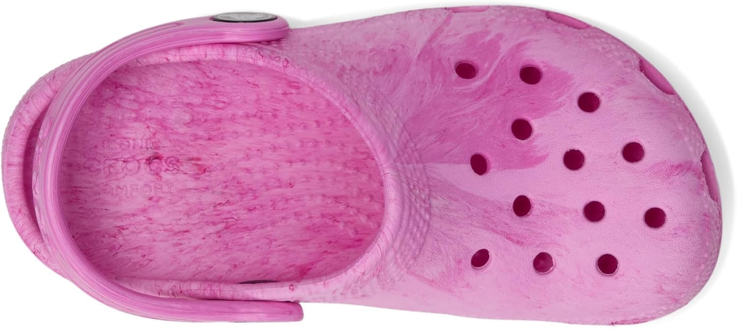 image:imageCrocs UnisexChild Classic Watercolor Marbled ClogPink Swirl