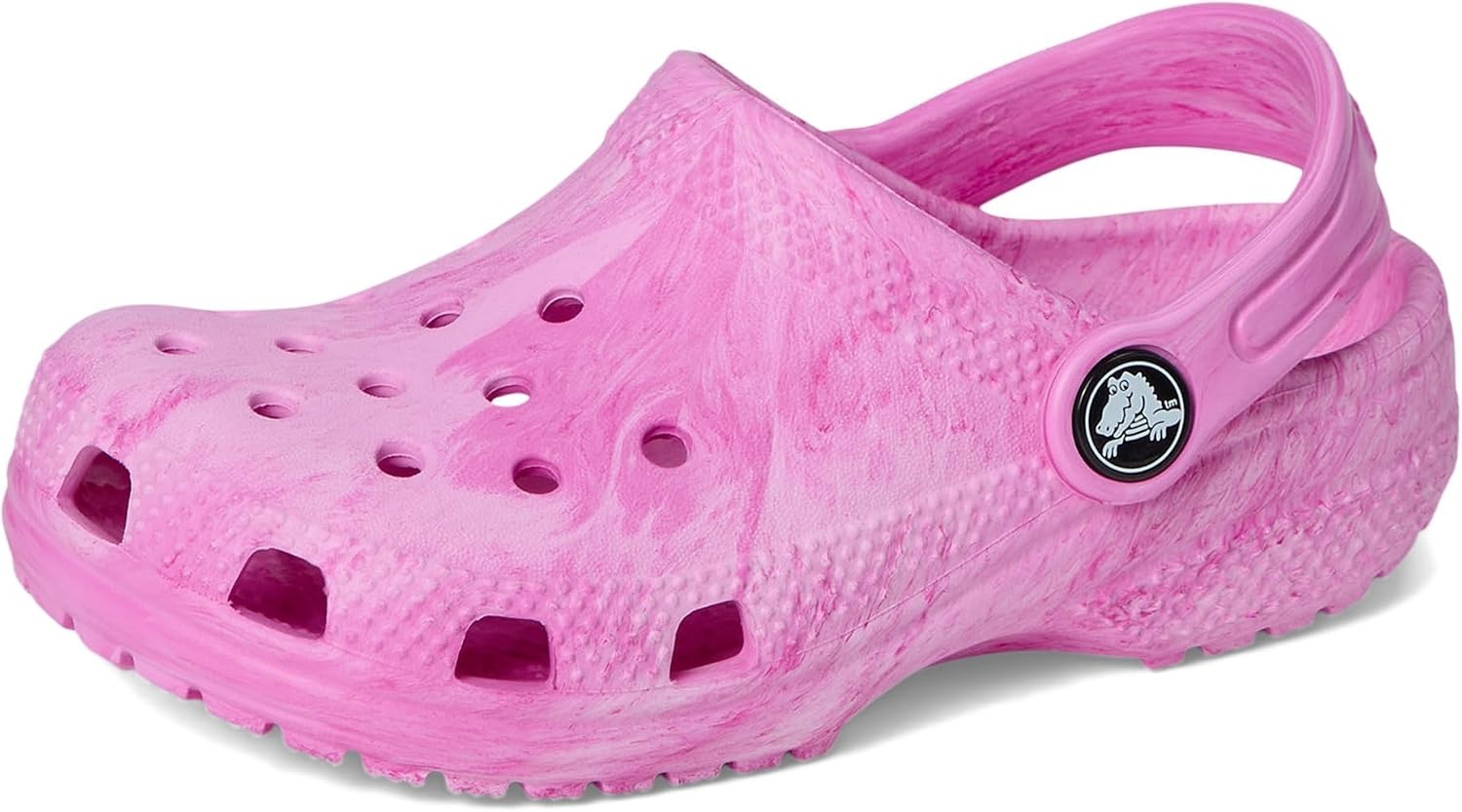 image:imageCrocs UnisexChild Classic Watercolor Marbled ClogPink Swirl
