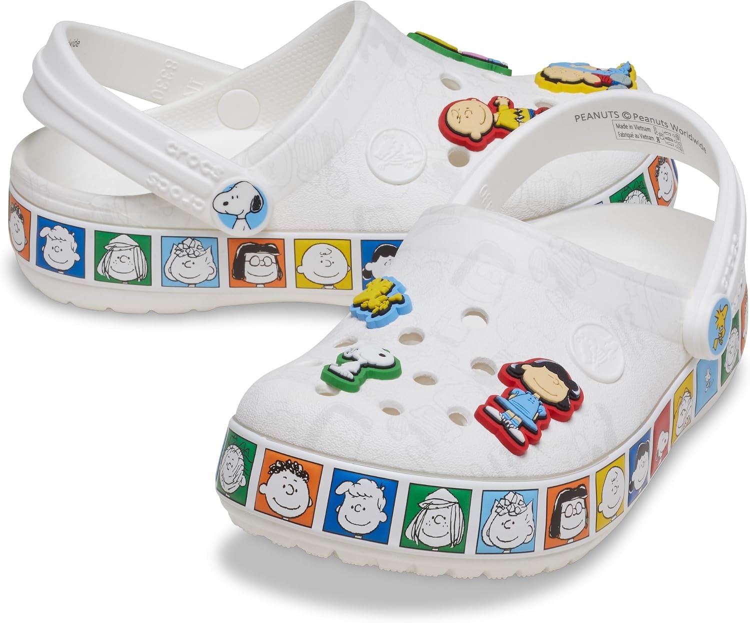 image:imageCrocs UnisexChild Crocband Peanuts Clogs Kids and Toddler ShoesMultiPeanuts