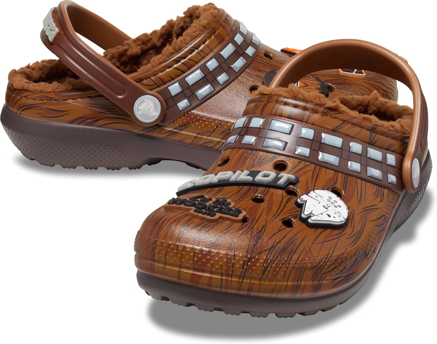 image:imageCrocs UnisexChild Star Wars Chewbacca Classic Lined ClogsEspresso