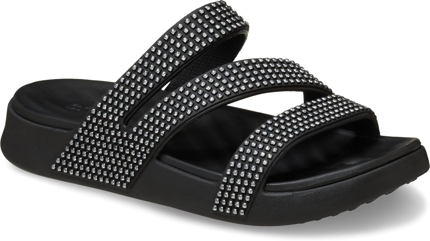 image:imageCrocs Women Getaway Strappy SandalsBlack Gems