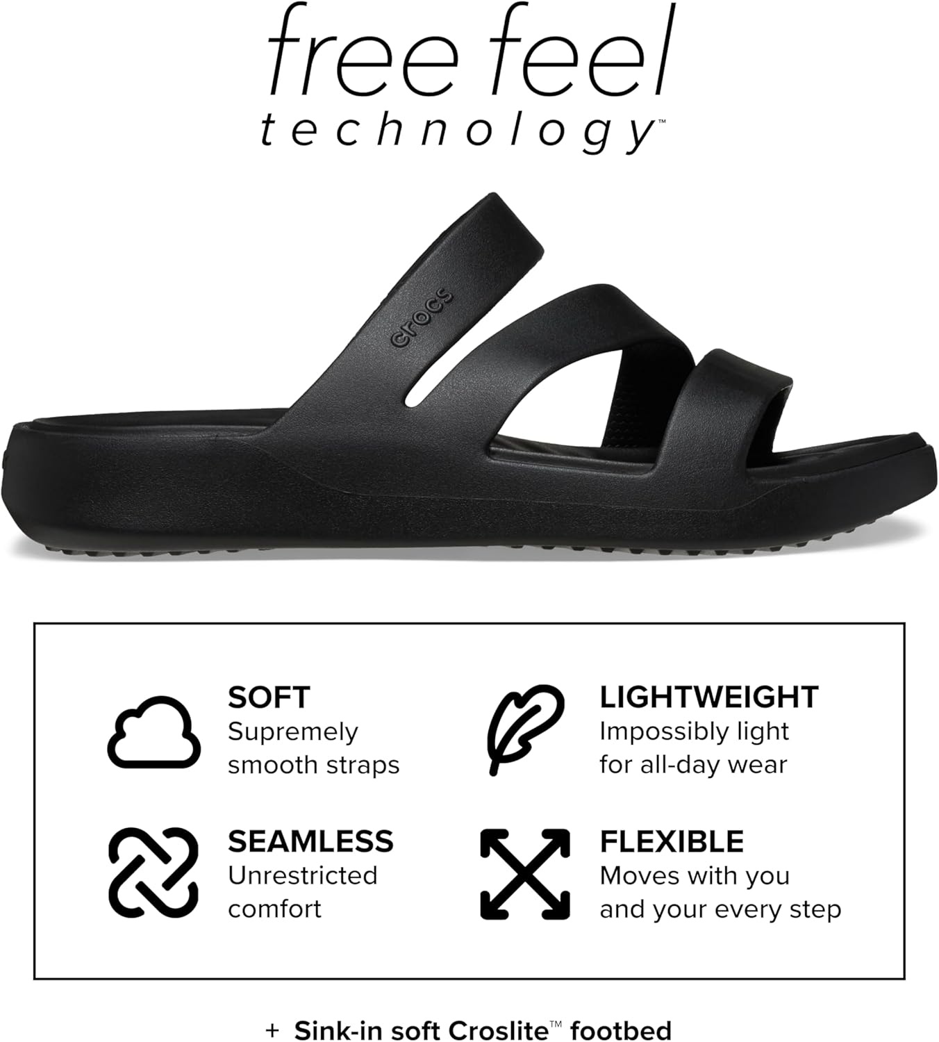 image:imageCrocs Women Getaway Strappy SandalsCassis