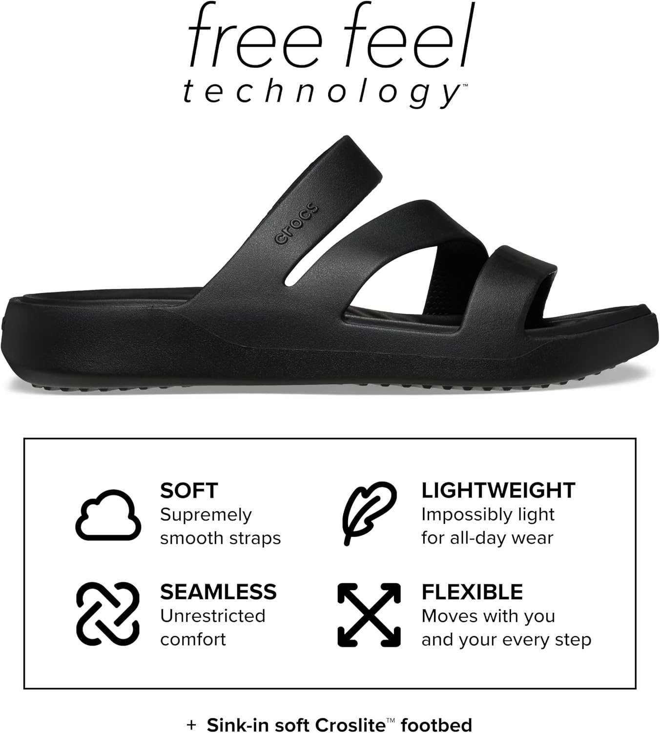 image:imageCrocs Women Getaway Strappy SandalsHydrangea