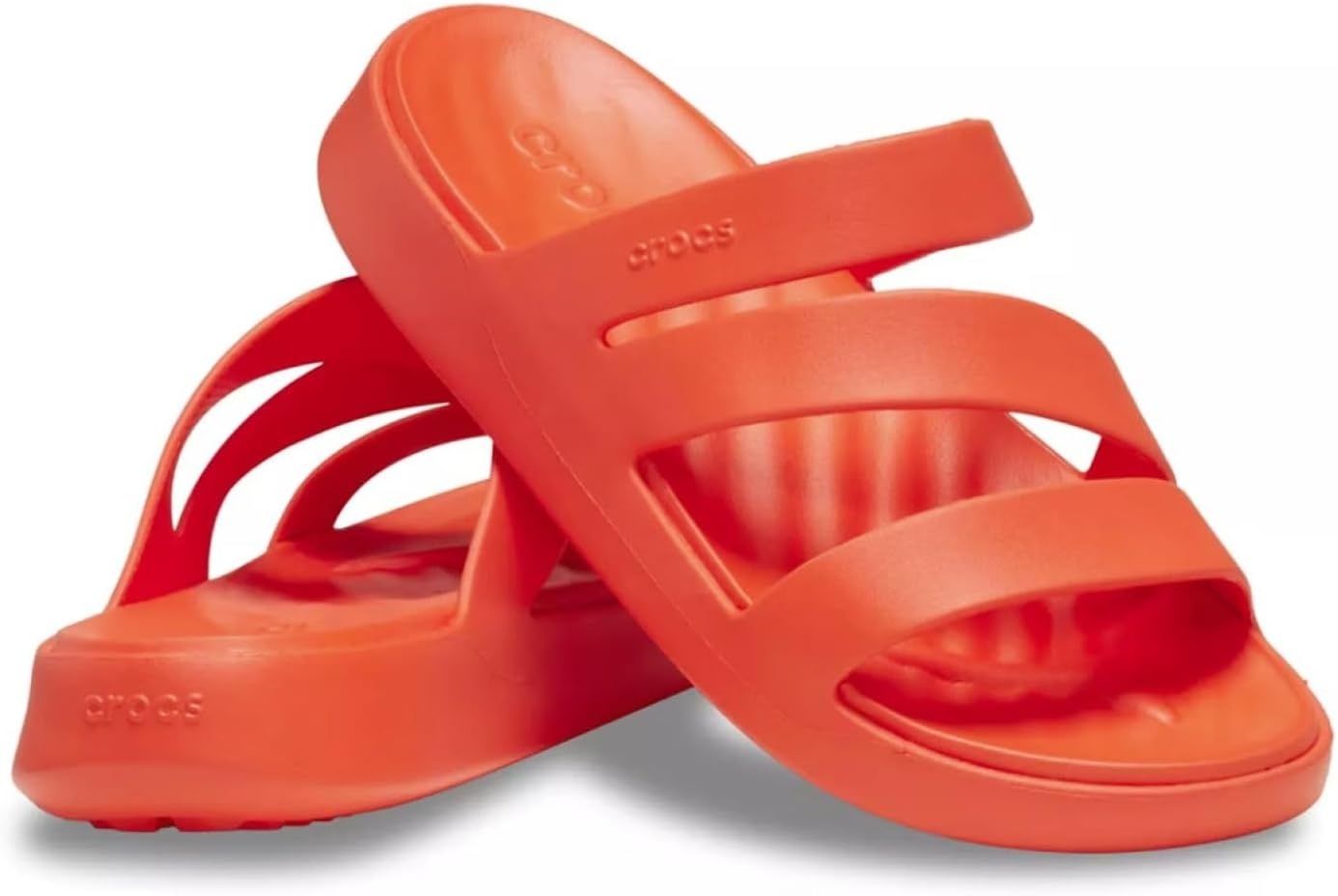image:imageCrocs Women Getaway Strappy SandalsLava
