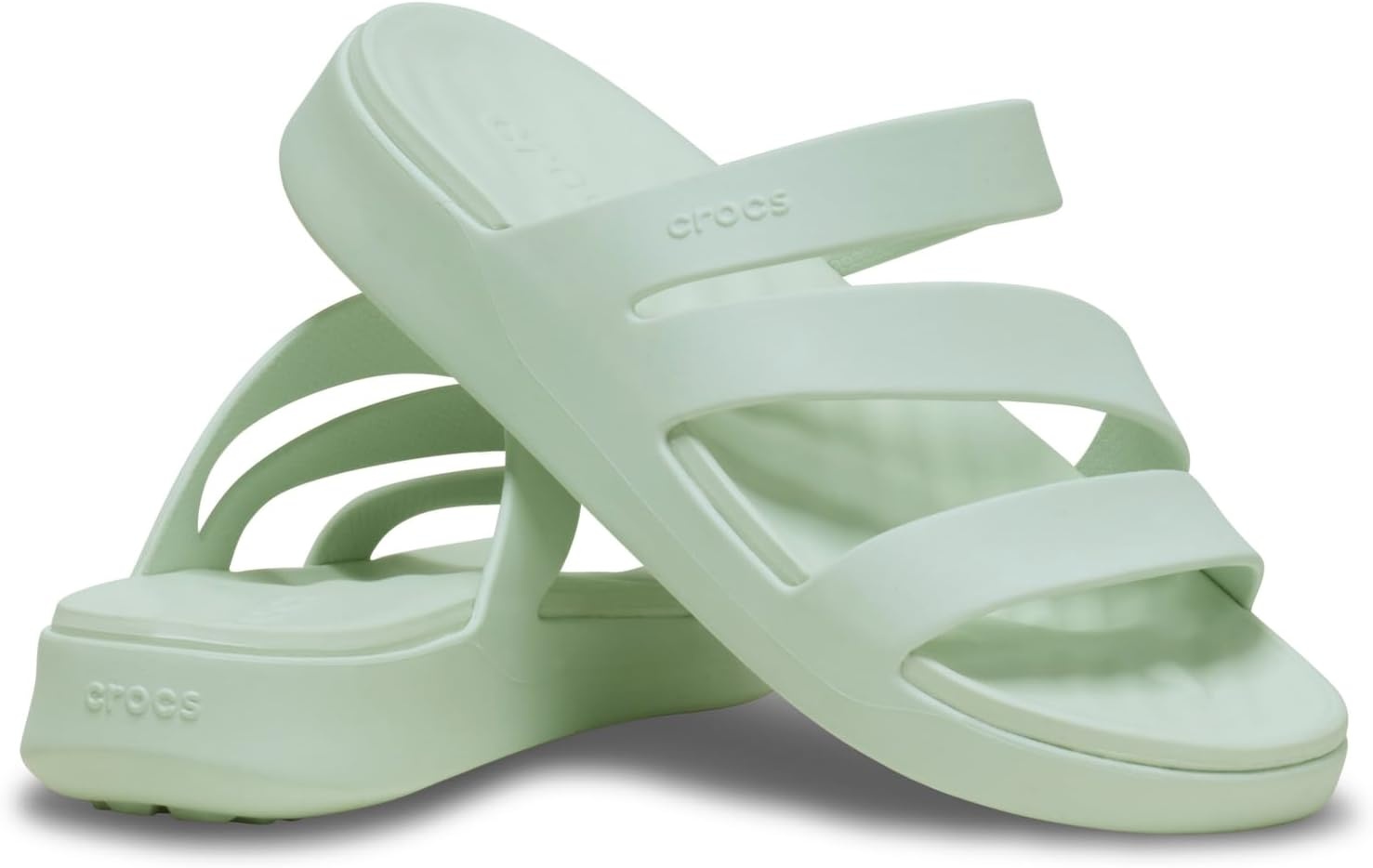 image:imageCrocs Women Getaway Strappy SandalsMint Tint