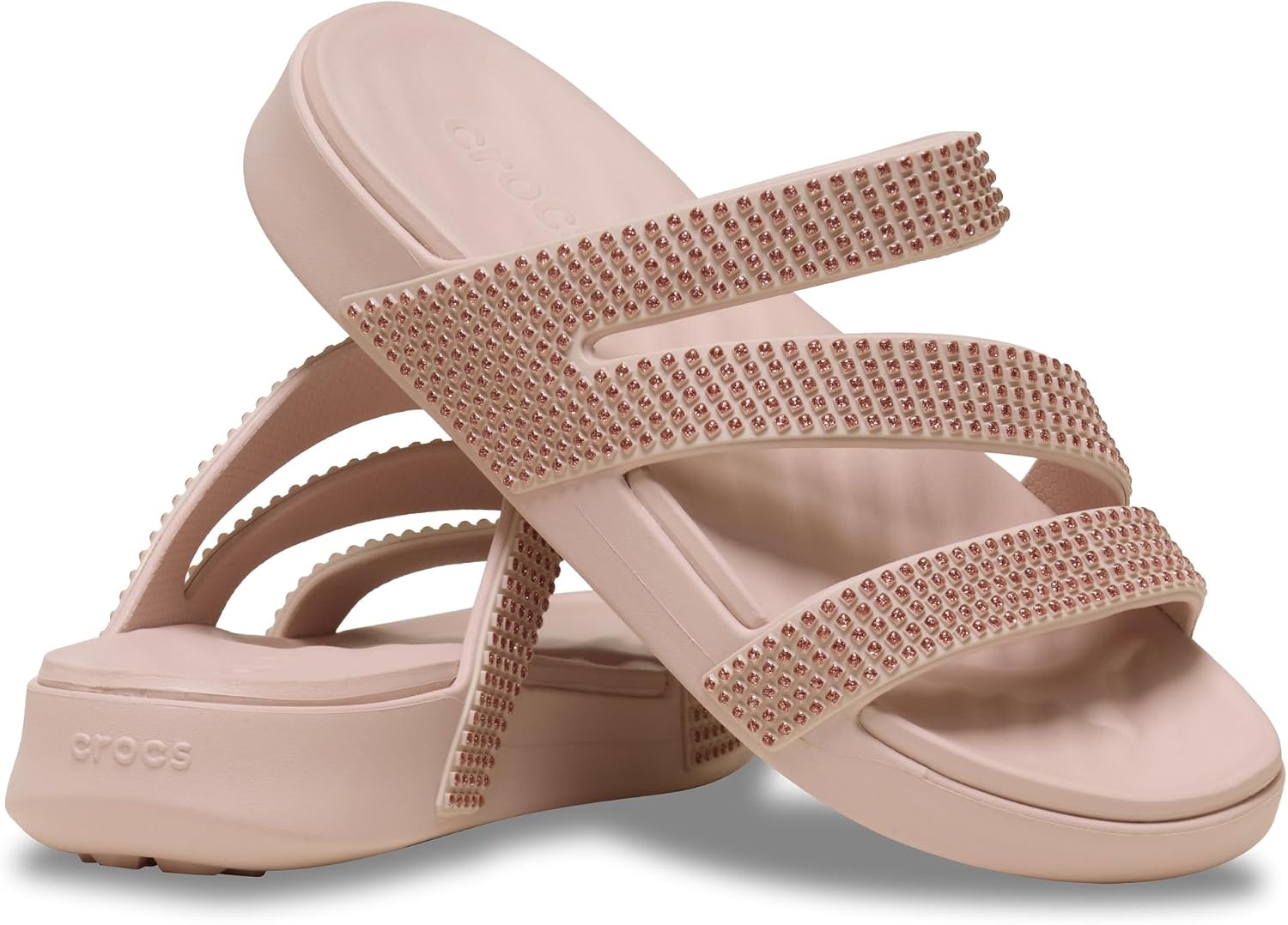 image:imageCrocs Women Getaway Strappy SandalsQuartz Gems