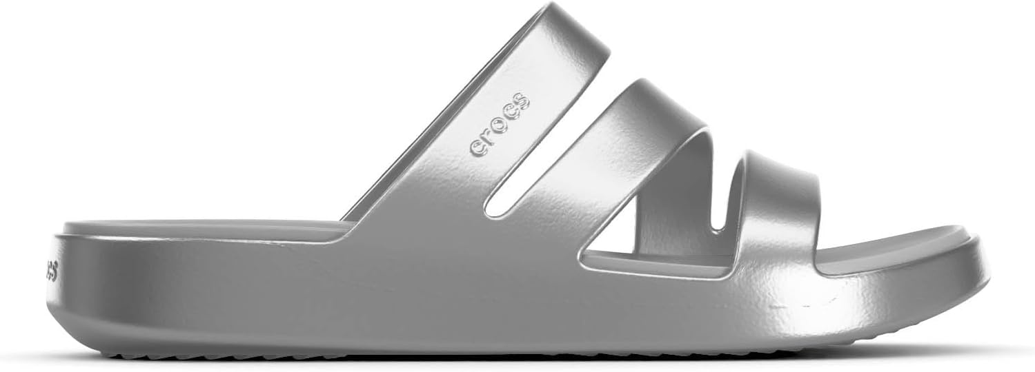 image:imageCrocs Women Getaway Strappy SandalsSilver
