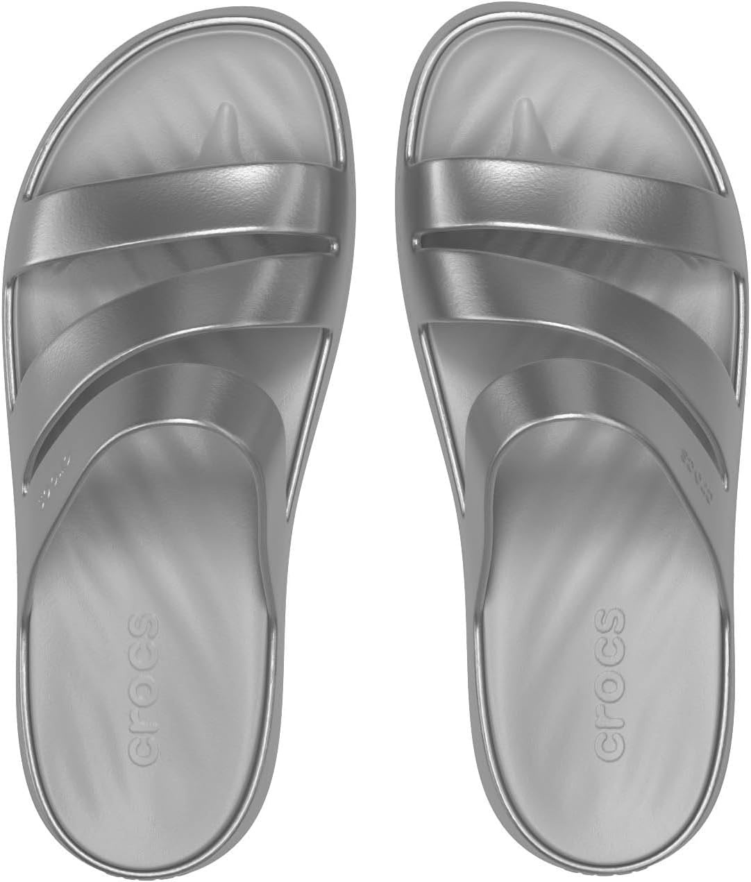 image:imageCrocs Women Getaway Strappy SandalsSilver