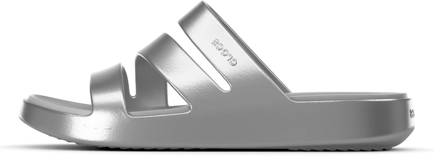 image:imageCrocs Women Getaway Strappy SandalsSilver