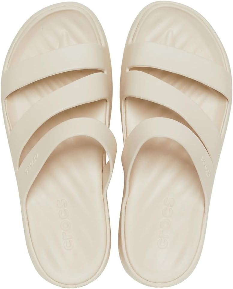 image:imageCrocs Women Getaway Strappy SandalsStucco