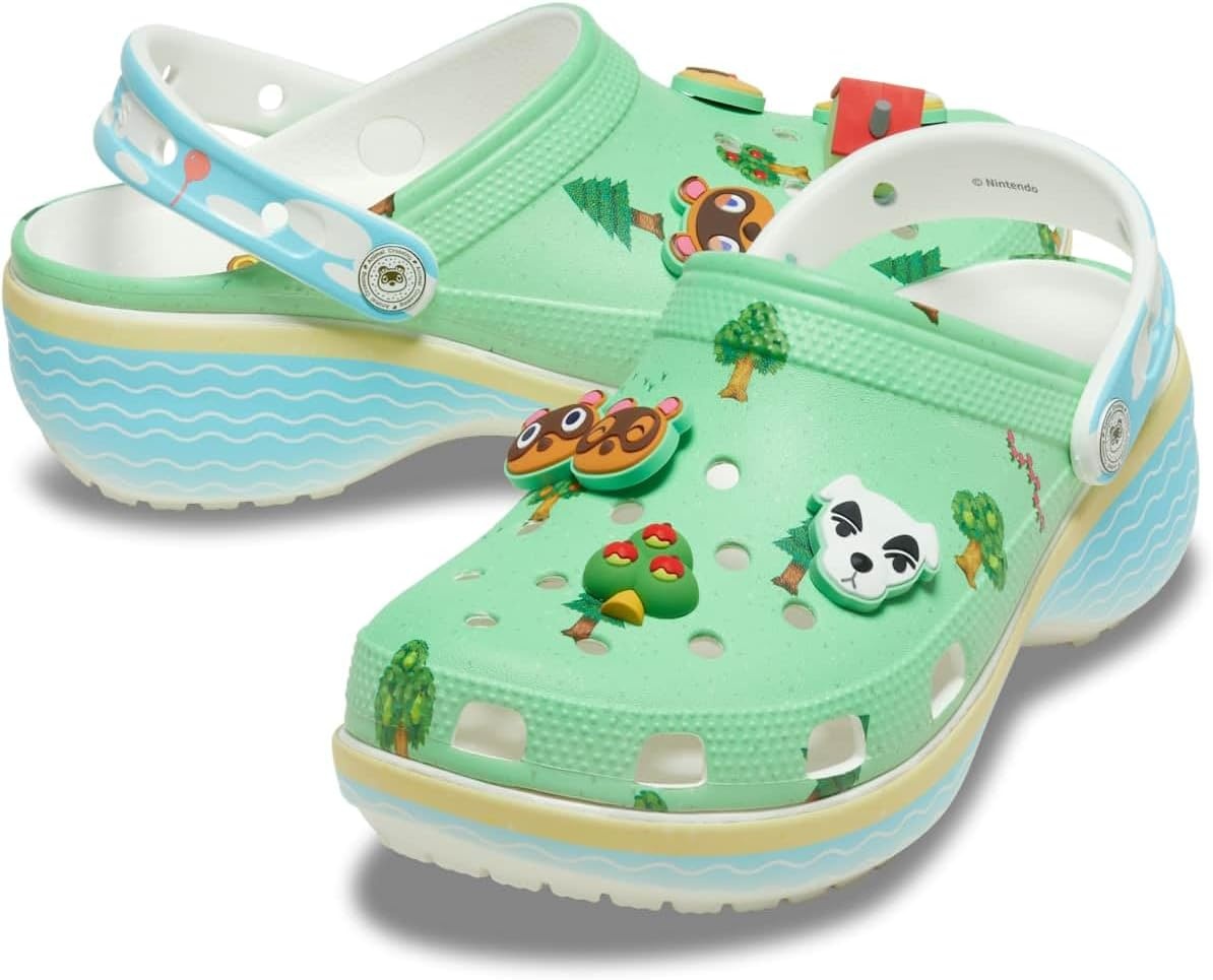 image:imageCrocs Womens Animal Crossing Platform ClogAnimal Crossing