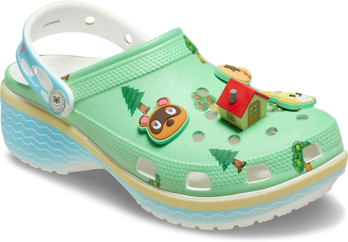 image:imageCrocs Womens Animal Crossing Platform ClogAnimal Crossing
