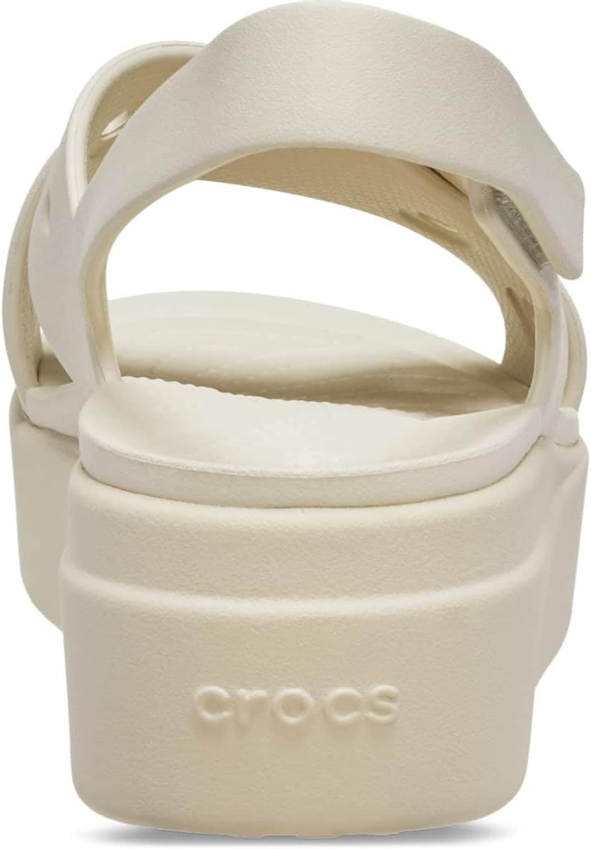 image:imageCrocs Womens Brooklyn 4U Low Wedges Platform Wedge Sandals for WomenFrappCrossstrap