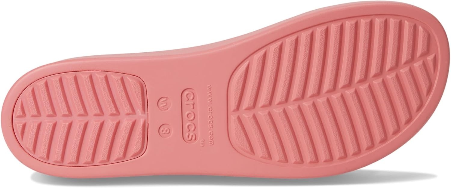 image:imageCrocs Womens Brooklyn 4U Low Wedges Platform Wedge Sandals for WomenHot Blush