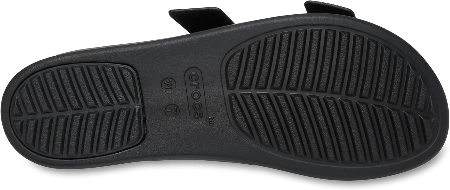 image:imageCrocs Womens Brooklyn Buckle Low SandalsBlack