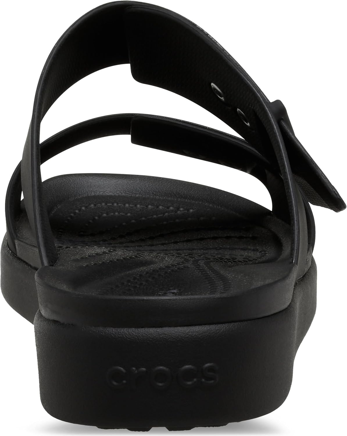 image:imageCrocs Womens Brooklyn Buckle Low SandalsBlack