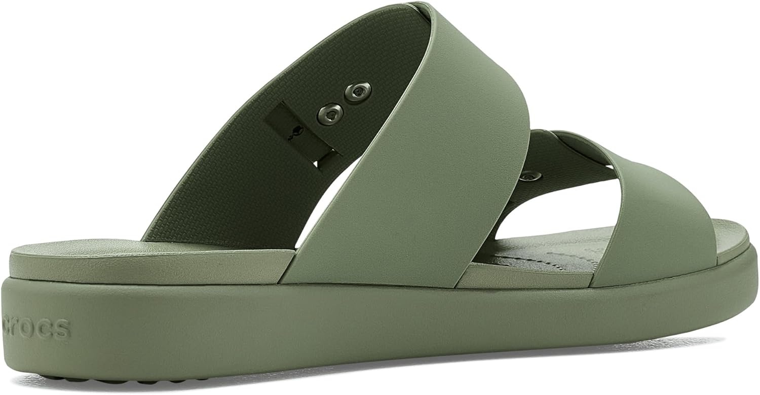 image:imageCrocs Womens Brooklyn Buckle Low SandalsCargo