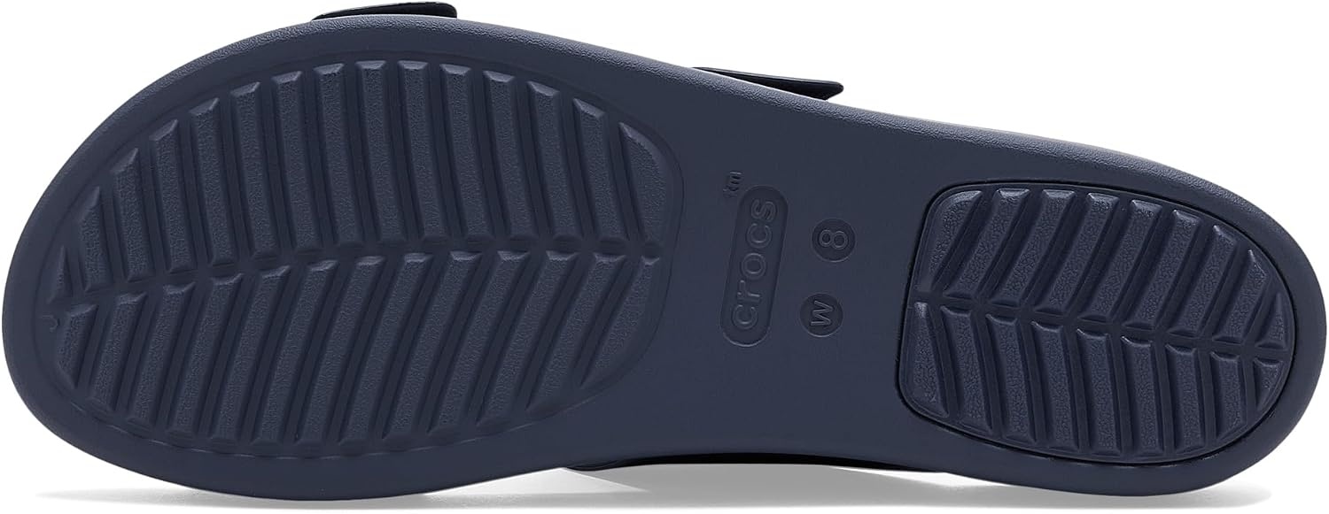image:imageCrocs Womens Brooklyn Buckle Low SandalsNavy