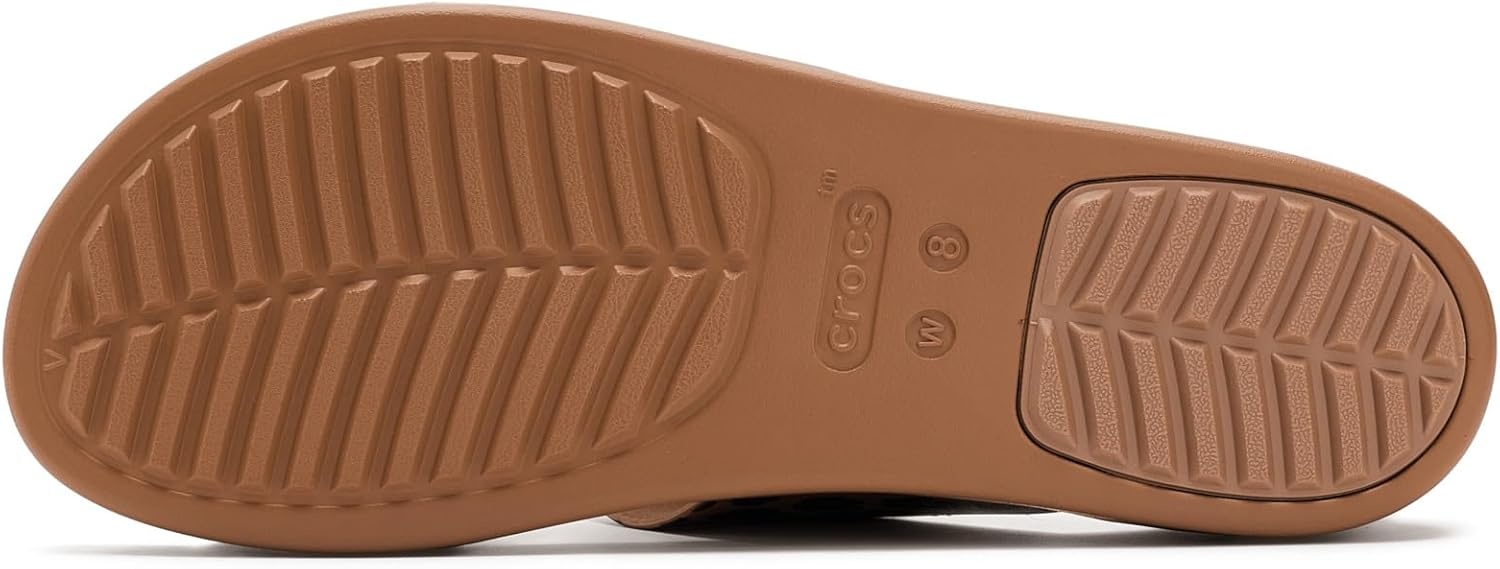 image:imageCrocs Womens Brooklyn Buckle Low SandalsSepiaLeopard